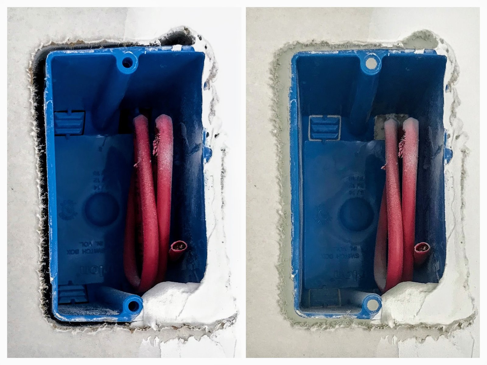 AeroBarrier equipment and sealing process at a job site