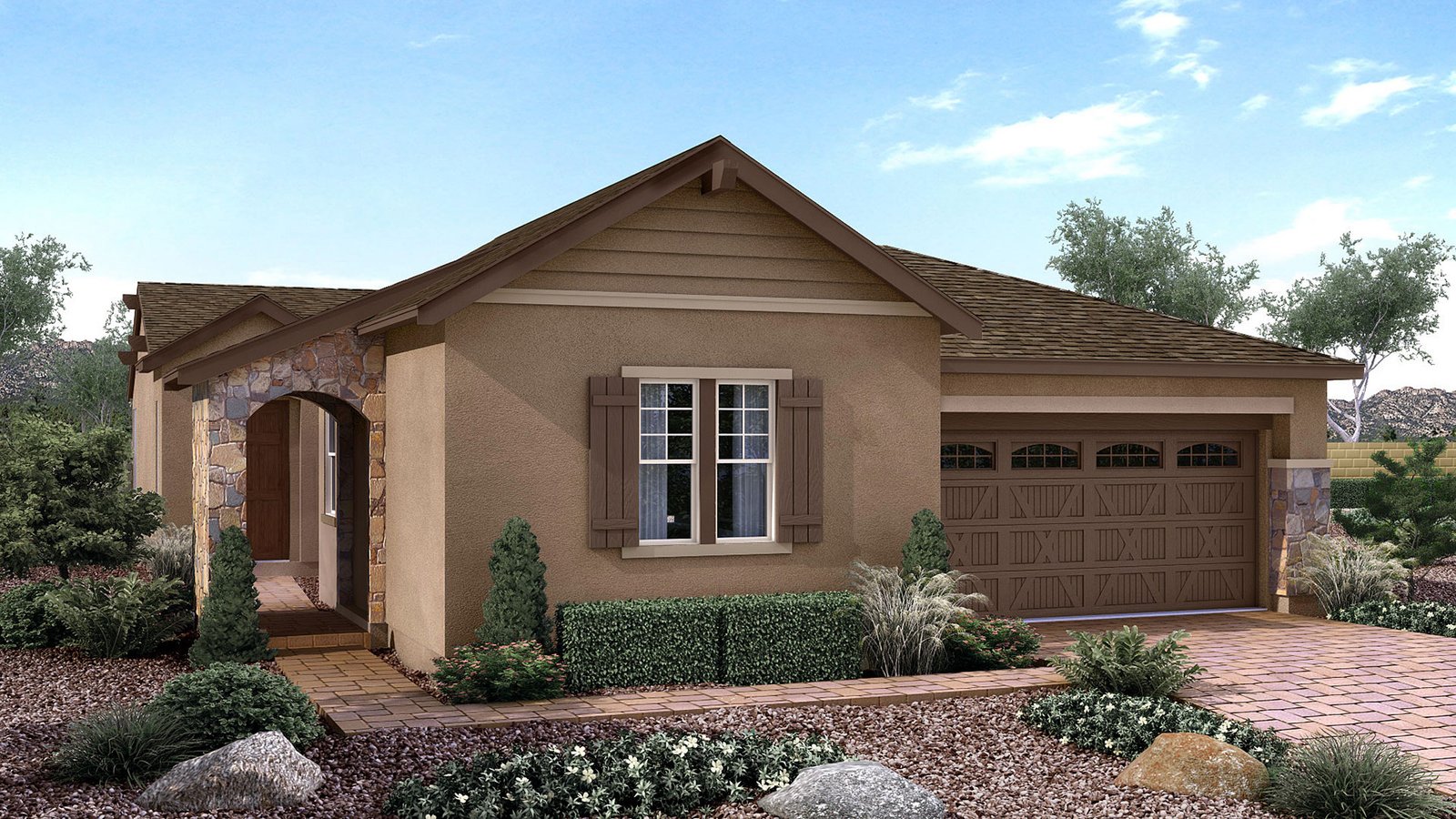 Mandalay Homes high-performance home exterior in Arizona
